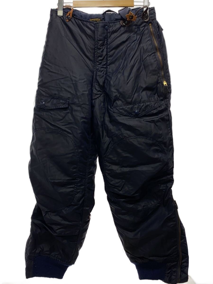 【中古】U.S.AIR FORCE◆50s/黒引き舟/エアクルーパンツ/下つ方/32/ポリエステル/NVY【メンズウェア】