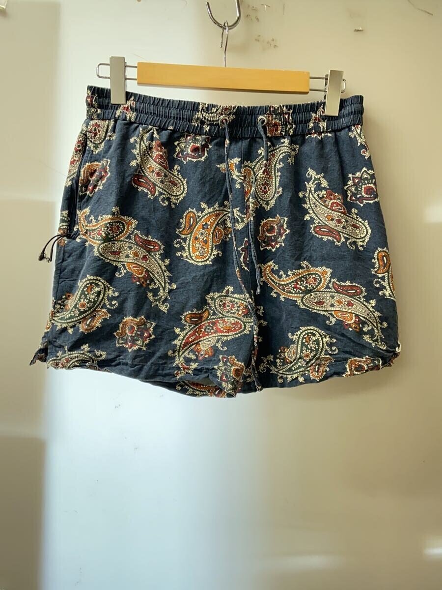 【中古】KITH◆遊撃手ズボン下/M/地絹/BLU/総柄/21-032-060-0012-2-0//【メンズウェア】