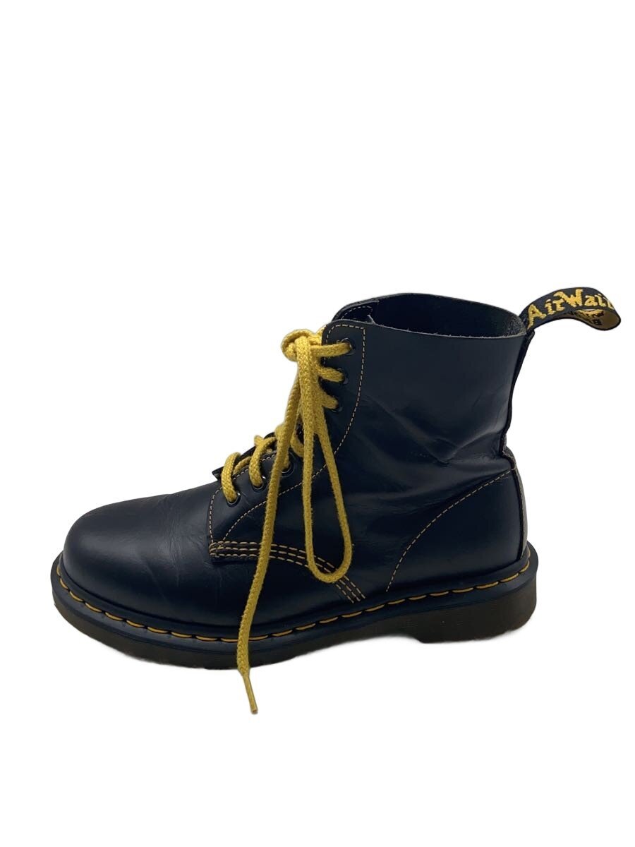 【中古】Dr.Martens◆レースアップブーツ/UK7/BLK/なめし革/1460 PASCAL【シューズ】