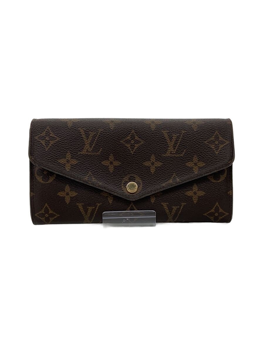 【中古】LOUIS VUITTON◆2)ポルト・フォイユ・サラ_モノグラム・キャンバス/PVC/BRW/レディース【服飾雑貨他】｜2ｎｄ STREET 店