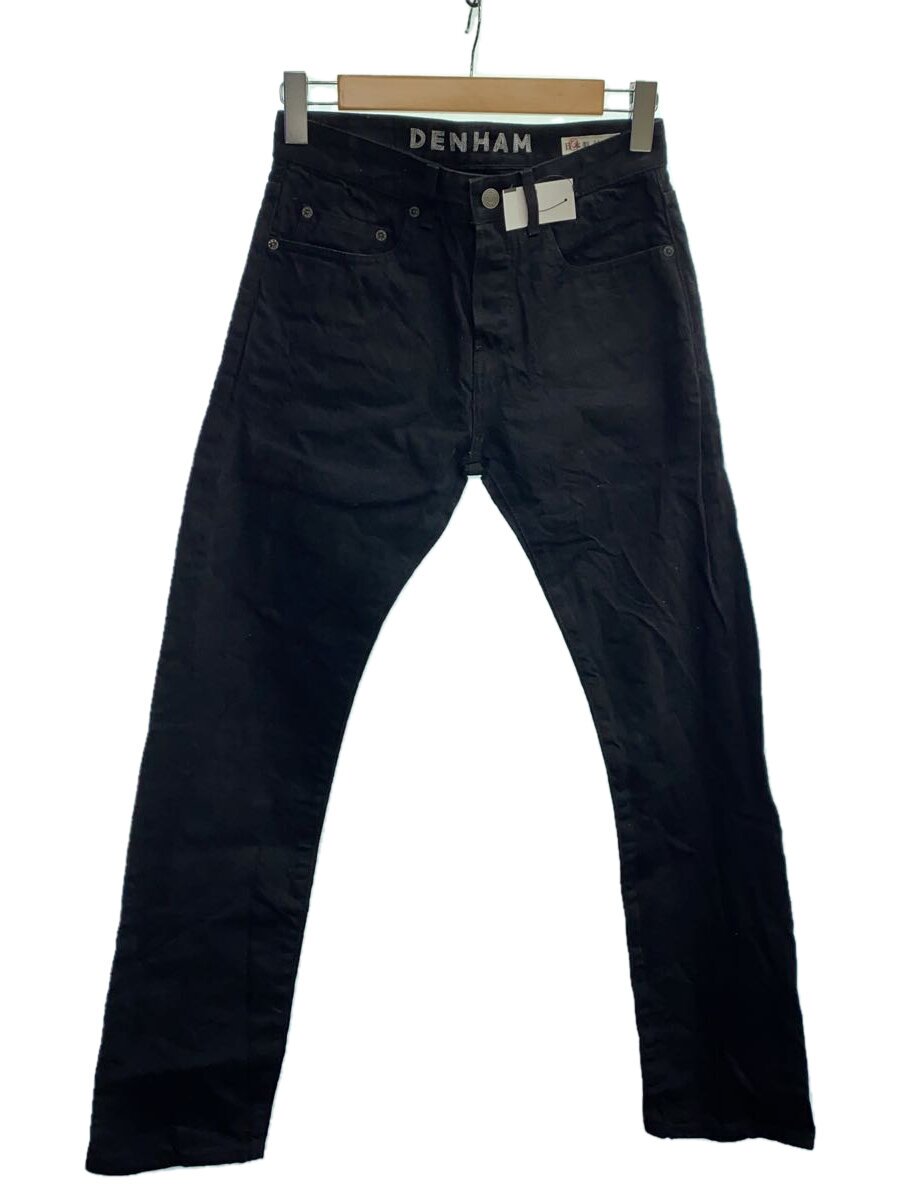 【中古】DENHAM◆ストレートパンツ/27/コットン/BLK/01-23-01-11-200【メンズウェア】｜2ｎｄ STREET 店