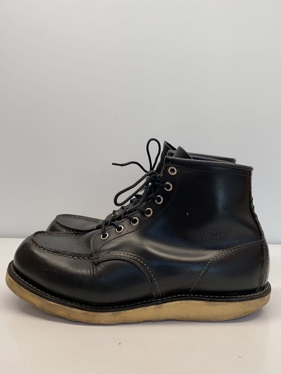 【中古】RED WING◆レースアップブーツ/US9/BLK/3452/90s～00s/2E/沓底減り有【シューズ】