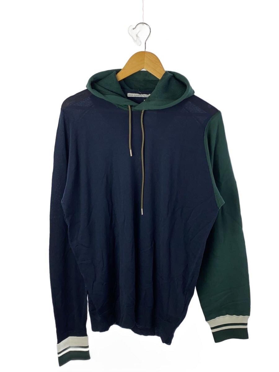 【中古】sacai◆I/パーカー/3/羊毛/NVY/19-02139m//【メンズウェア】