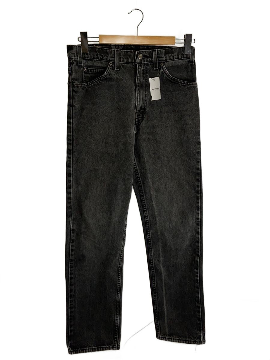 【中古】Levi’s◆下つ方/33/ジーンズ/BLK/550-0260【メンズウェア】