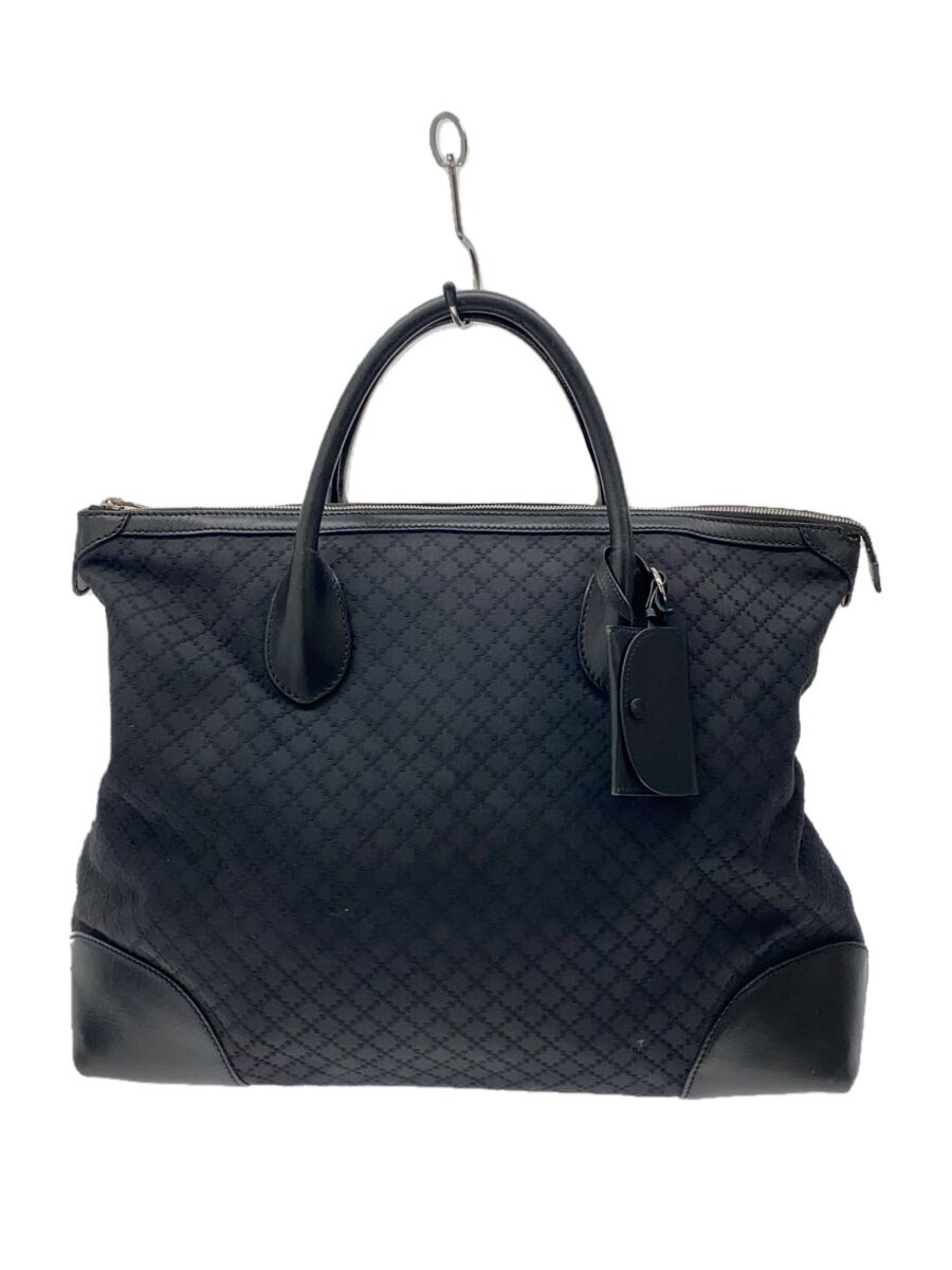 【中古】GUCCI◆トートバッグ/帆布/BLK/無地/285447【御徒面子】
