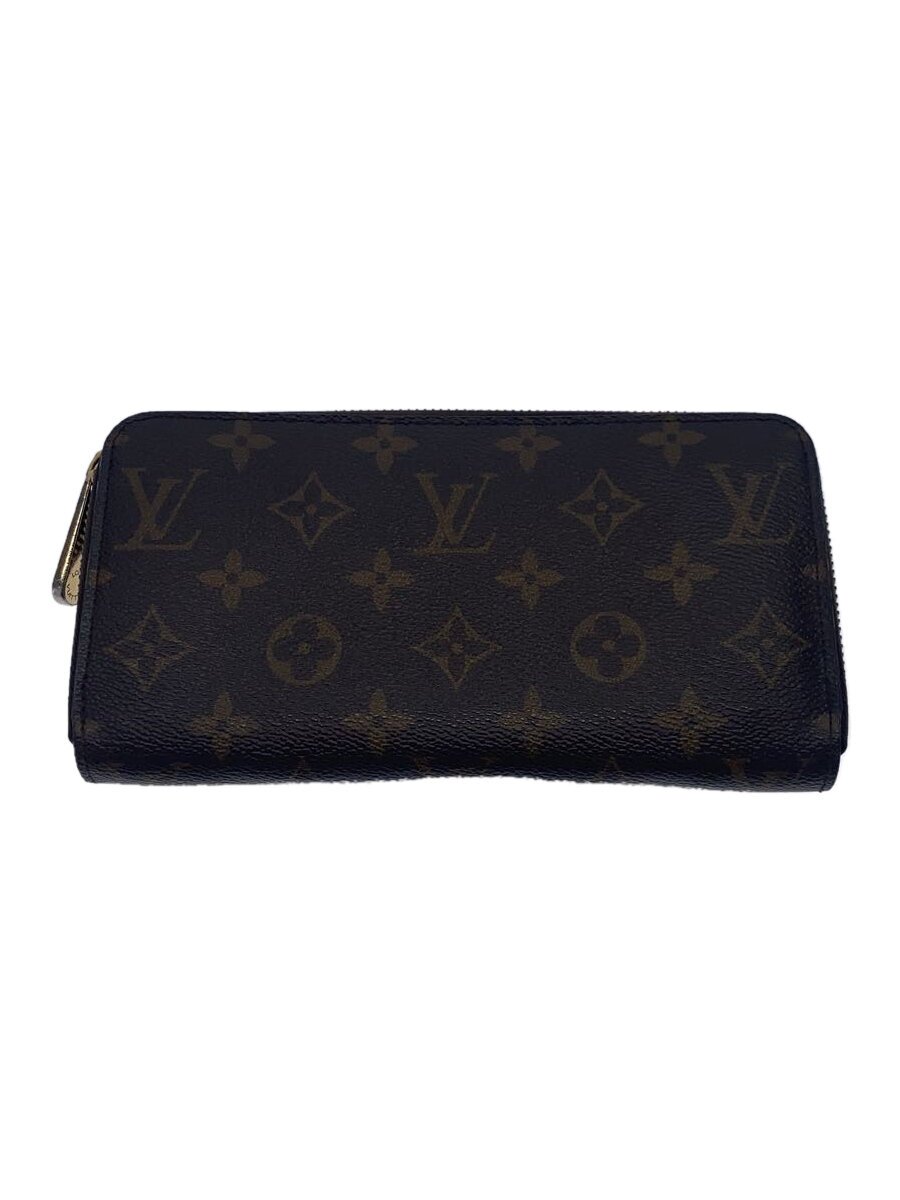 【中古】LOUIS VUITTON◆2)ジッピー・ウォレット_モノグラム・キャンバス_BRW_コクリコ/PVC/モノグラム/M41896【服飾雑貨他】