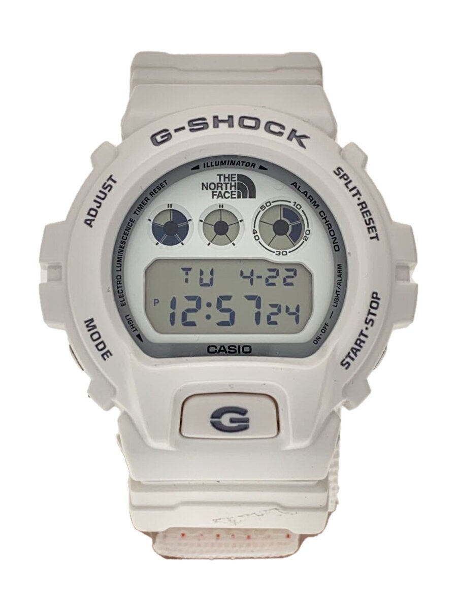 【中古】CASIO◆クォーツ腕時計/デジタル/--/BLK/WHT/DW-6900NS//【服飾雑貨他】|2nd STREET 店