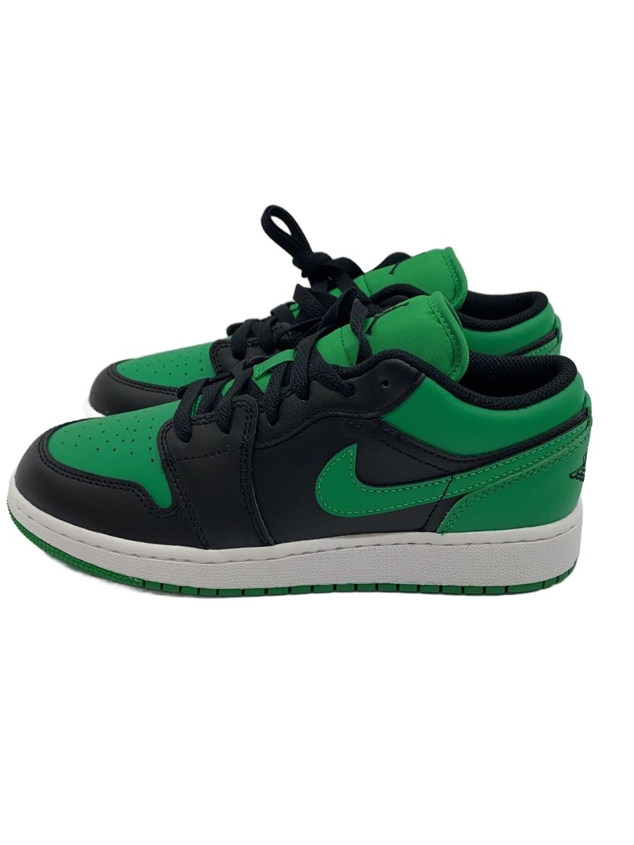 【中古】NIKE◆AIR JORDAN 1 LOW GS/23.5糎/GRN【シューズ】