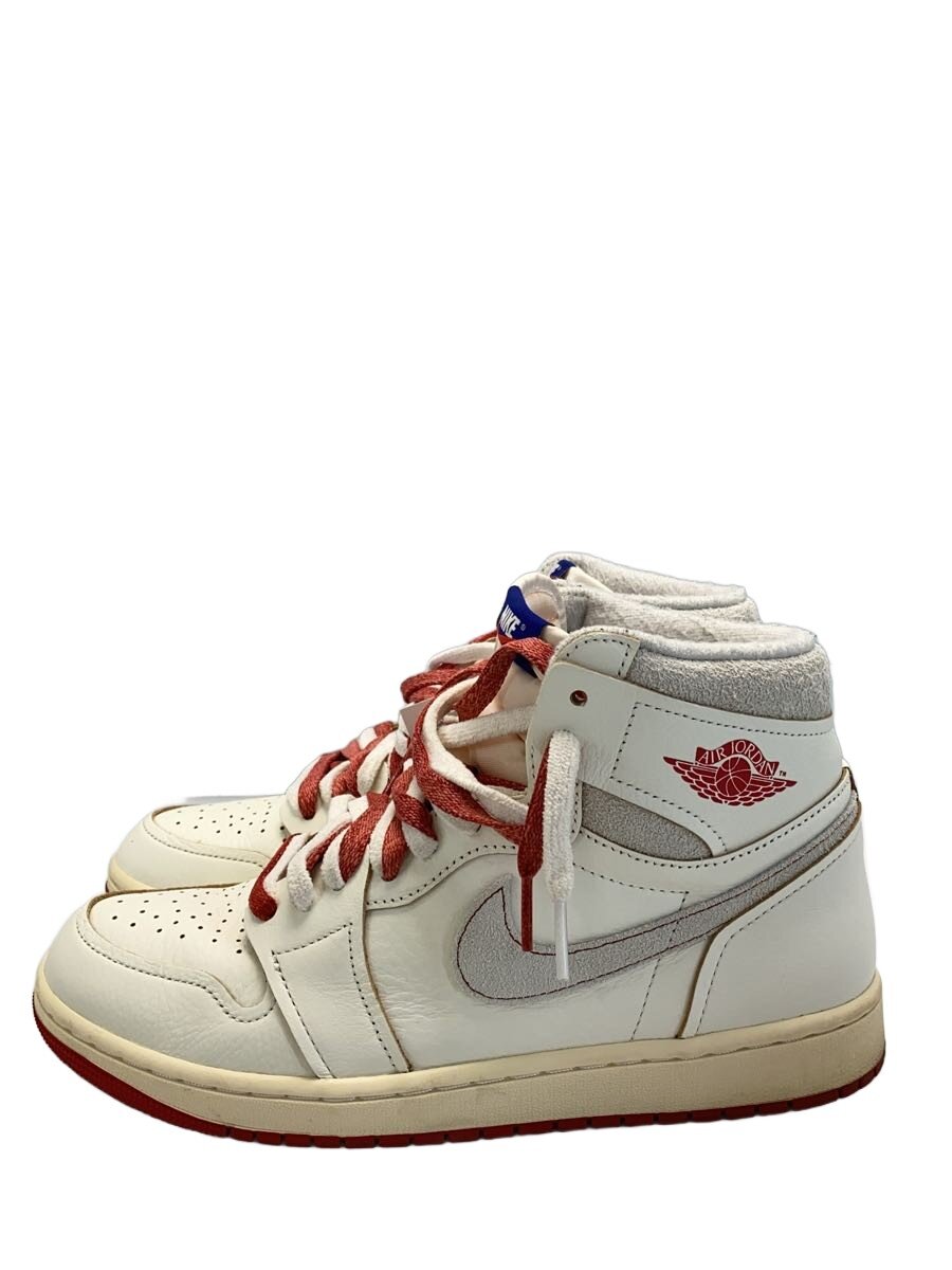 【中古】NIKE◆AIR JORDAN 1 HIGH OG RARE AIR_エア ジョーダン 1 ハイ OG レア エア/WHT【シューズ】｜2ｎｄ STREET 店