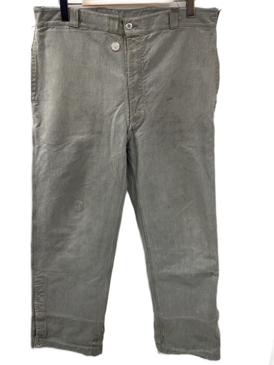 【中古】MILITARY◆ストレートパンツ/--/コットン/GRY【メンズウェア】｜2ｎｄ STREET 店