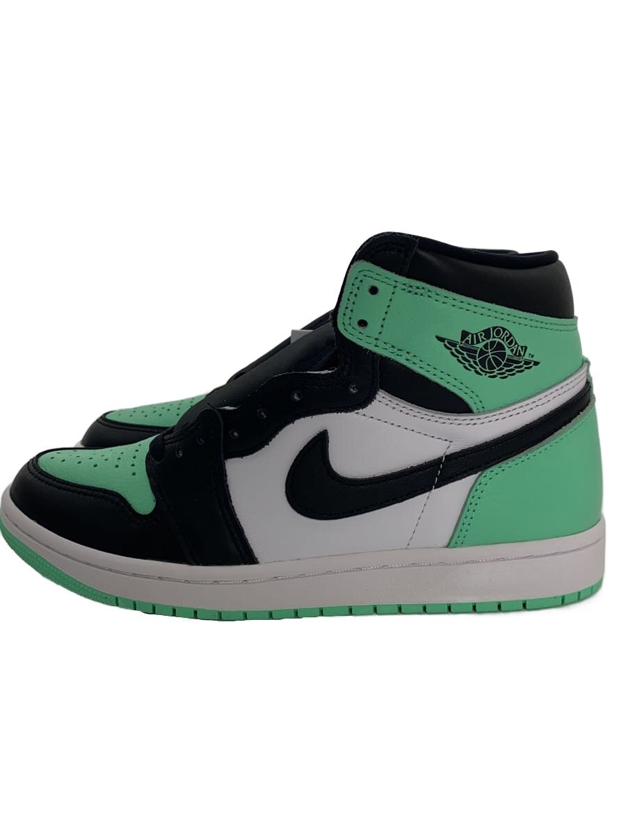 【中古】NIKE◆AIR JORDAN 1 HIGH OG_エアジョーダン 1 ご機嫌 OG/25.5糎/GRN//【シューズ】