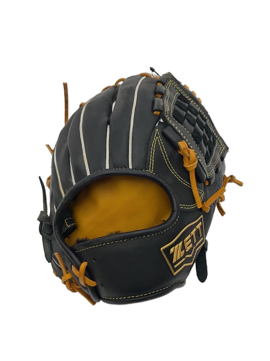 【中古】ZETT◆野球用品/右利き用/BLK【スポーツ】
