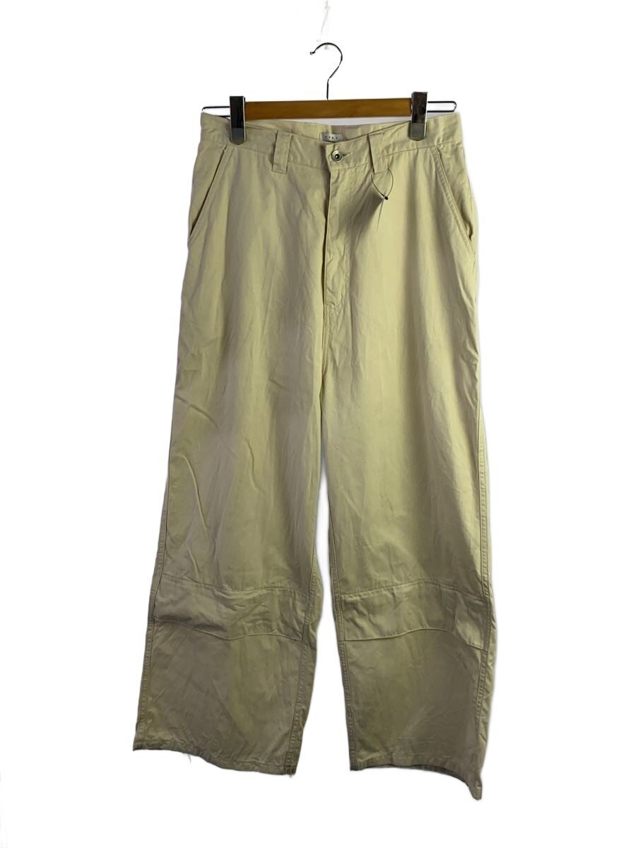 【中古】Name.◆GIZA COTTON GABARDINE VENTILATION RAYERED/1/WHT/NMPT-030【メンズウェア】