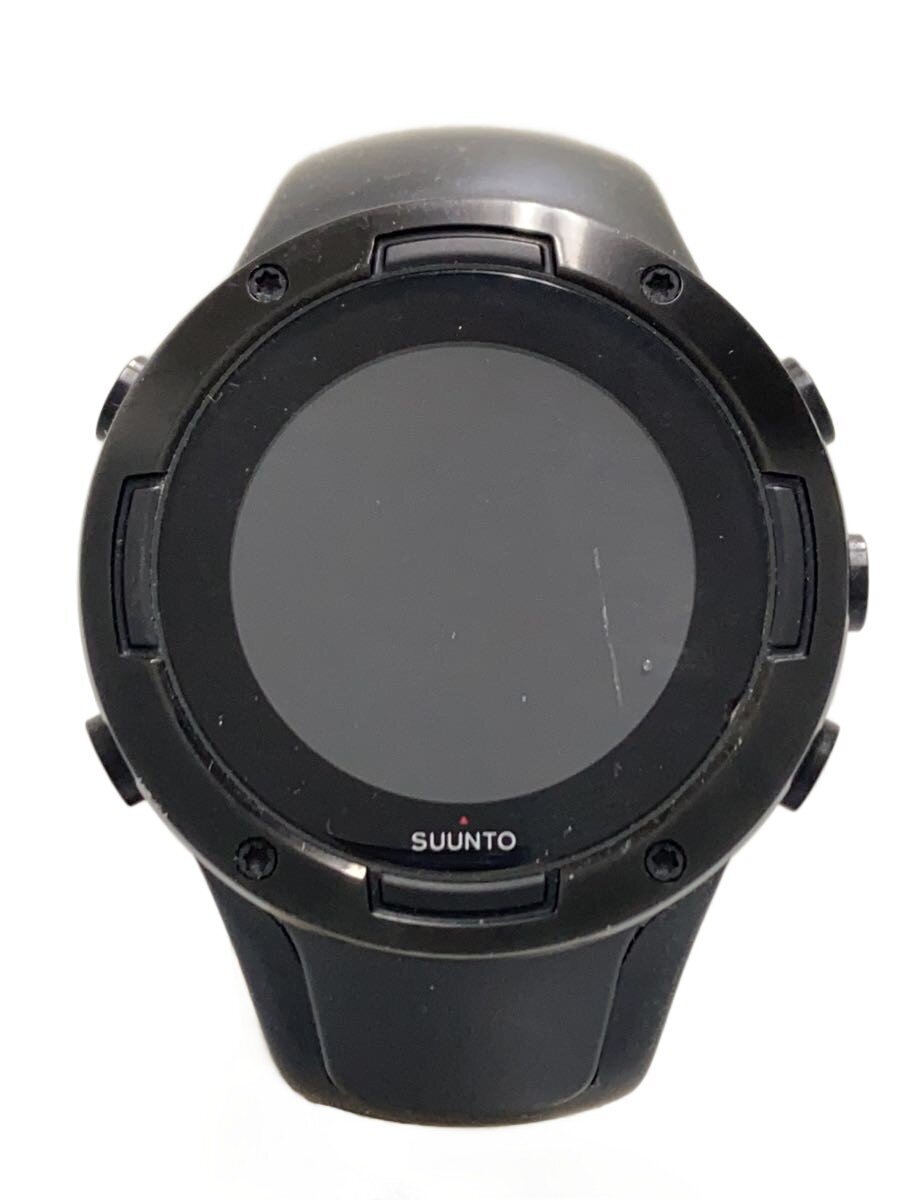 【中古】SUUNTO◆ウオッチ/デジタル/天然ゴム/BLK/SUUNTO5【服飾雑貨他】