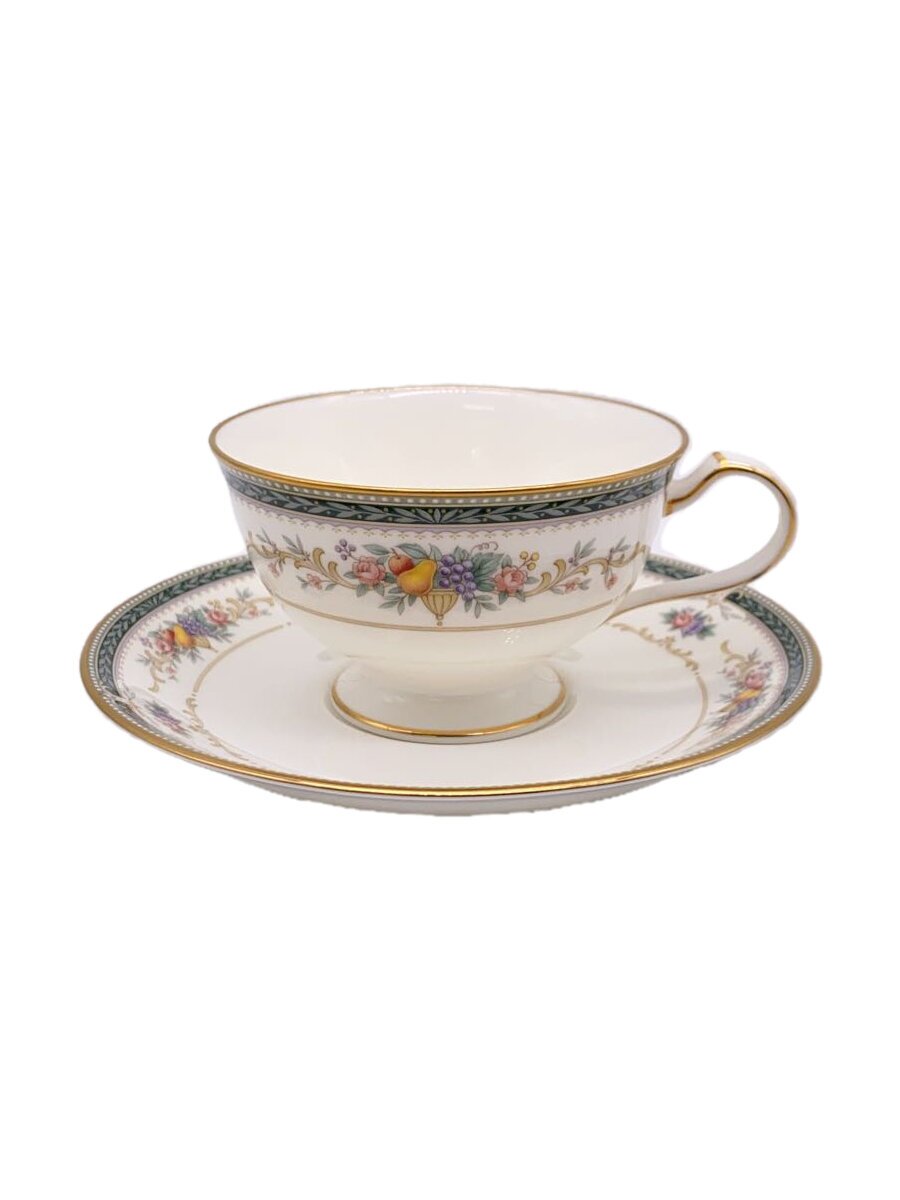 【中古】Noritake◆カップ&ソーサー/2点セット/WHT【キッチン用品】