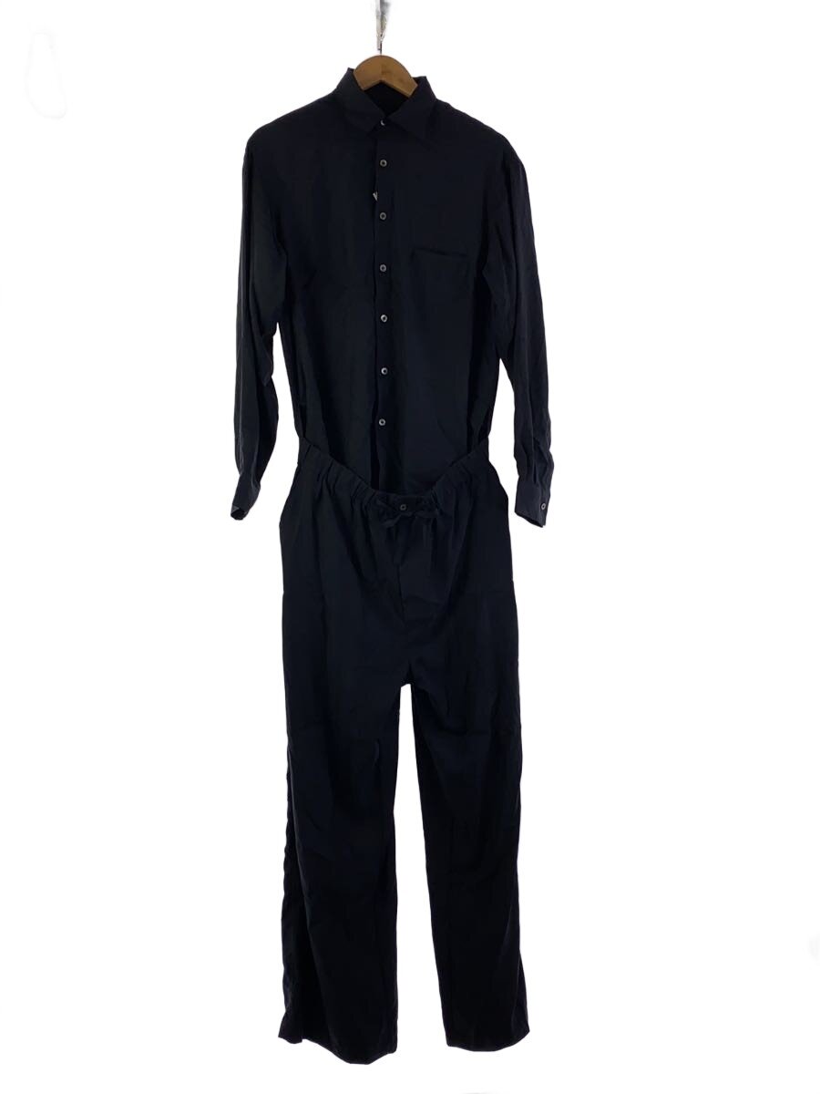 【中古】YOKE◆Cupro Jump Suit/オールインワン/2/--/BLK/YK25SS0940JS//【メンズウェア】