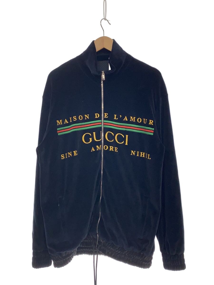 【中古】GUCCI◆上衣/M/綿織物/BLK/595533【メンズウェア】