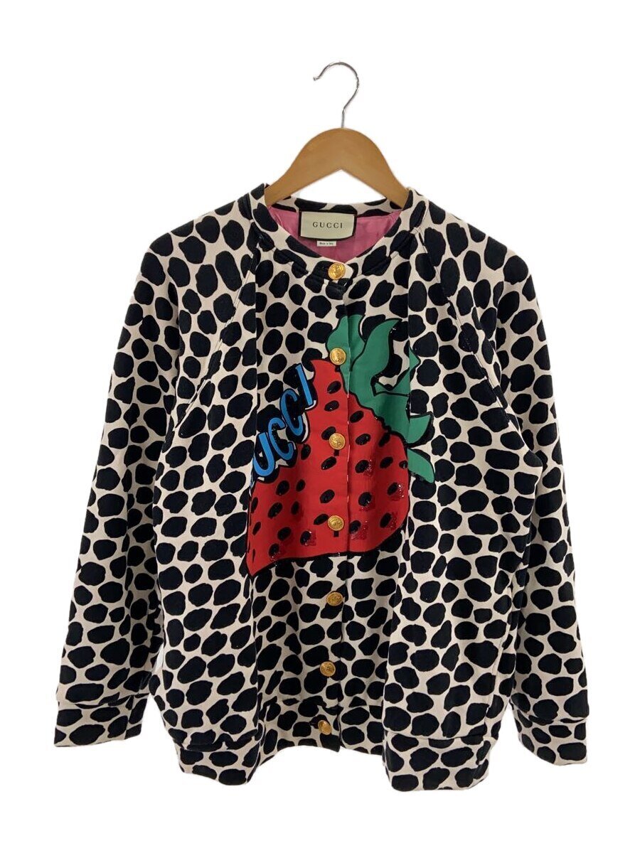 【中古】GUCCI◆上衣/XS/綿織物/BLK/毛の荒物/572808-XJA5K//【レディースお召しもの】