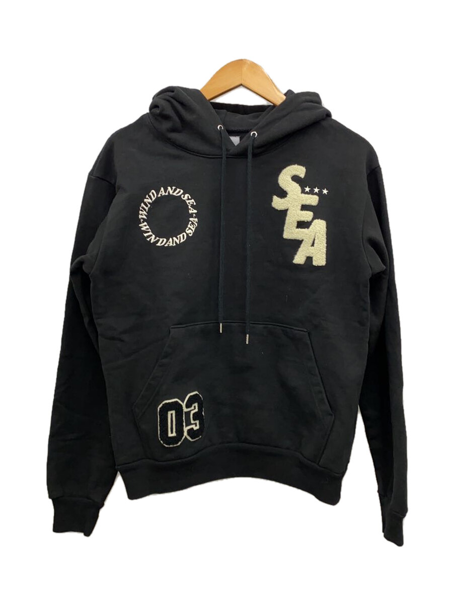 【中古】WIND AND SEA◆パーカー/S/コットン/BLK/WDS-BYT-RS-04//【メンズウェア】|2nd STREET 店