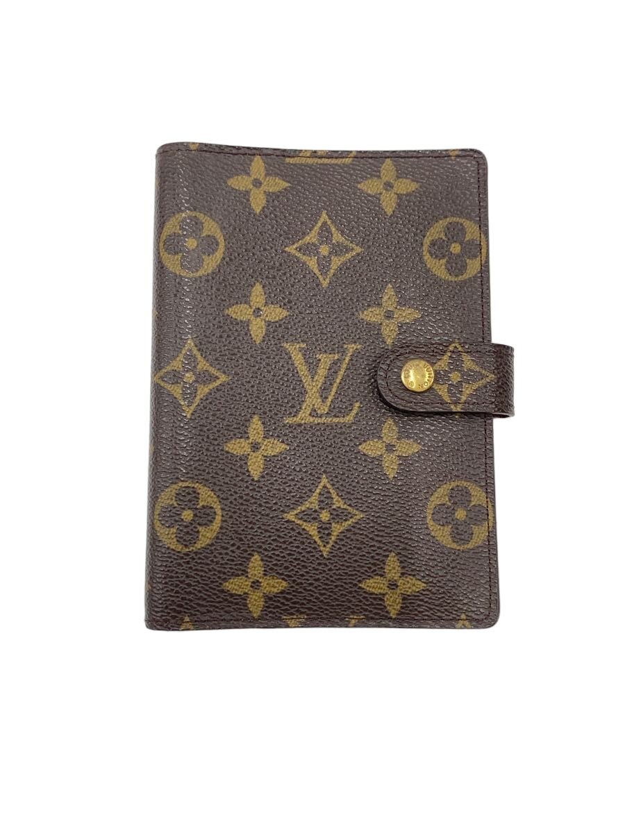 【中古】LOUIS VUITTON◆アジェンダPM_モノグラム・キャンバス/--/BRW/総柄/メンズ【服飾雑貨他】｜2ｎｄ STREET 店