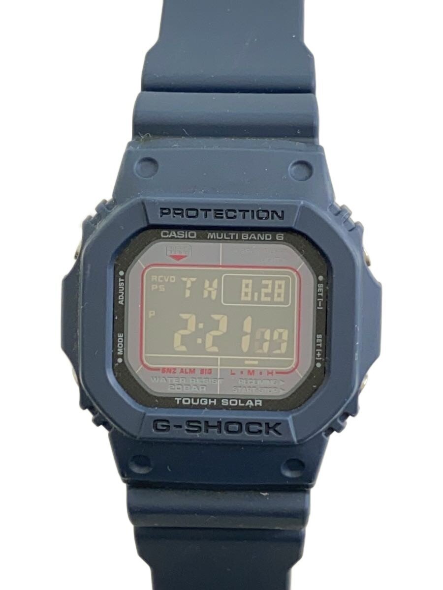 【中古】CASIO◆ソーラーウオッチ_G-SHOCK/デジタル/米国海軍【服飾雑貨他】