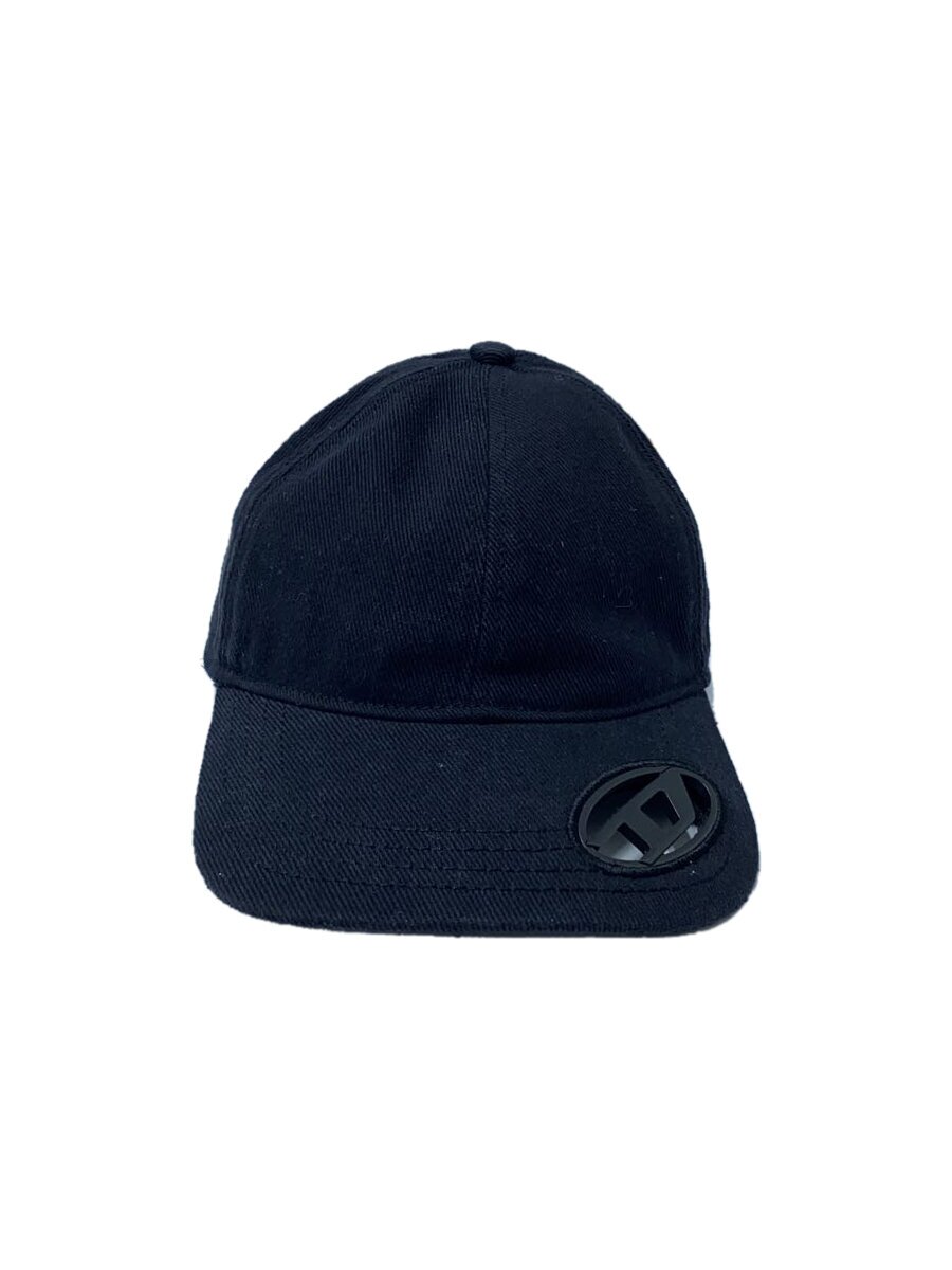 【中古】DIESEL◆C-PLAK/メタルロゴプレート/旗がしら/--/綿織物/黒いこと/黒/メンズ【服飾雑貨他】