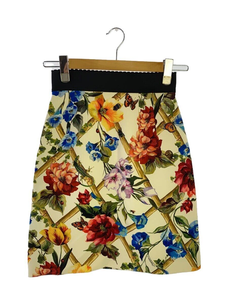 【中古】DOLCE\u0026GABBANA◆スコート/36/--/マルチ色つや//【レディース御召しもの】