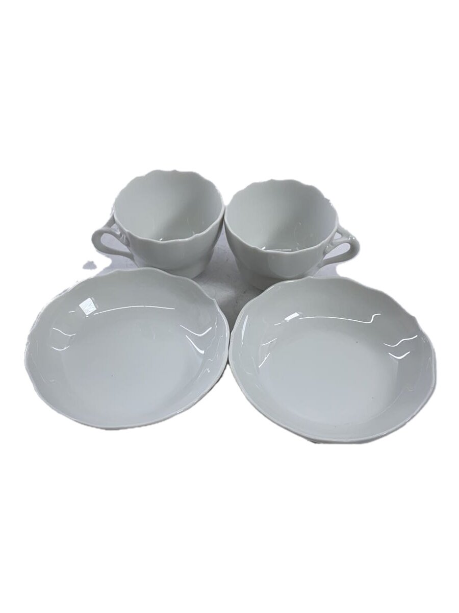 【中古】Meissen◆優勝杯\u0026平円盤/2点仕掛ける/WHT【御厨子所備品】