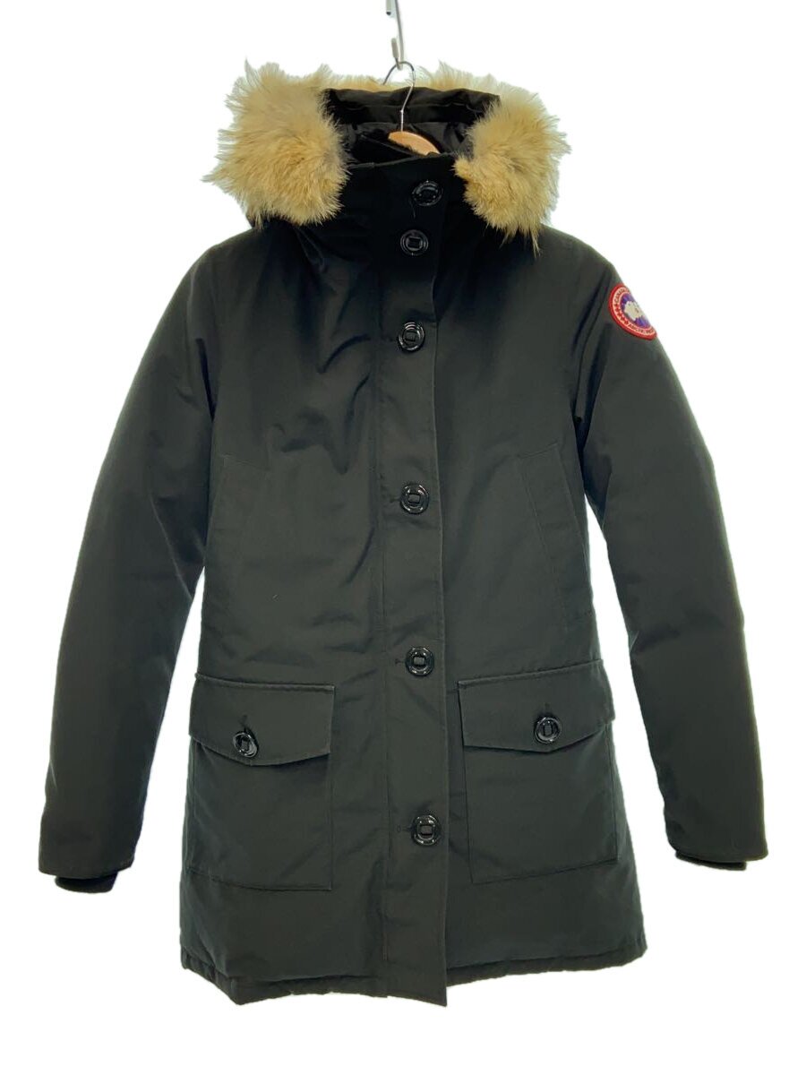 【中古】CANADA GOOSE◆BRONTE PARKA/ロングダウンジャケット/S/ポリエステル/2603JL【レディースお召しもの】