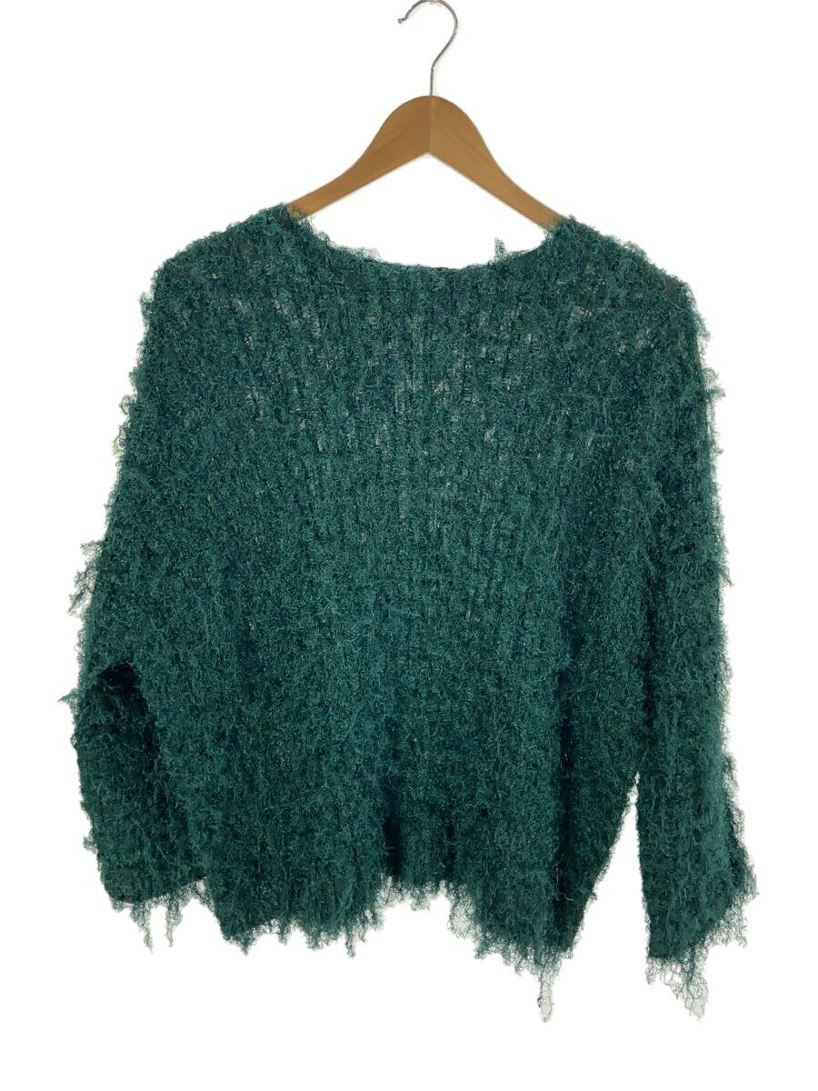 【中古】me ISSEY MIYAKE◆24AW/SHAGGY PLEATS/長袖カットソー/SIZE:--/ポリエステル/GRN/MI43FJ922【レディース御召しもの】