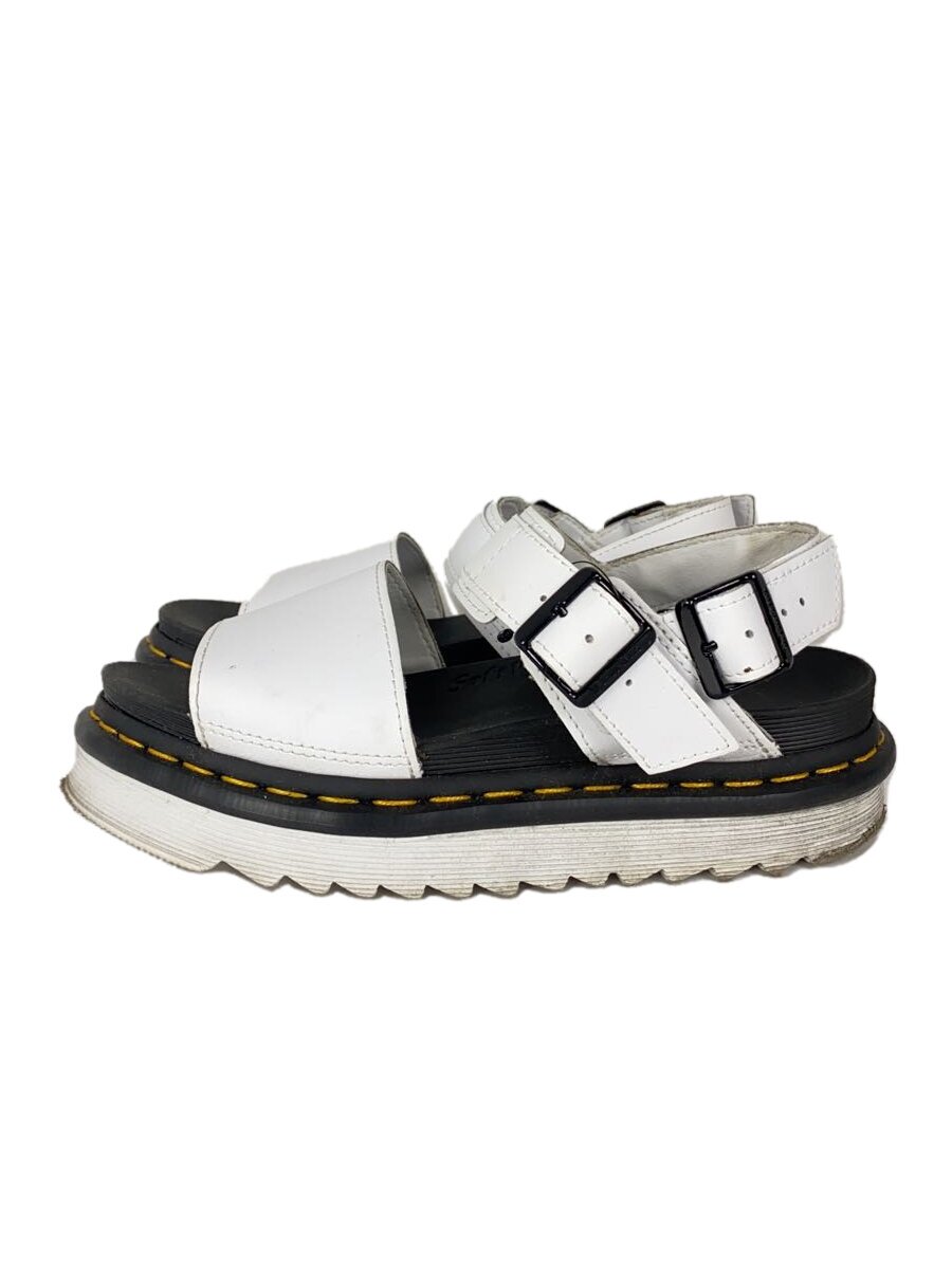 【中古】Dr.Martens◆VOSS/ヴォス/サンダル/US7/白いこと/GV01W【シューズ】