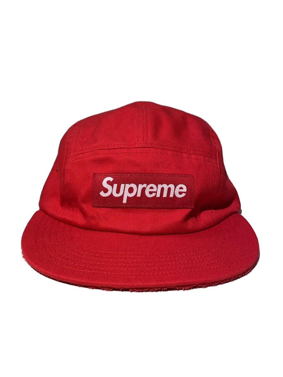 【中古】Supreme◆25SS/Reversible Terry/旗がしら/FREE/綿織物/RED/メンズ【服飾雑貨他】