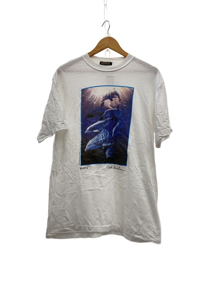 【中古】LASSEN◆Tシャツ/--/コットン/WHT/無地【メンズウェア】｜2ｎｄ STREET 店