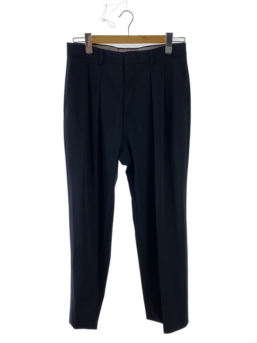 【中古】RAINMAKER KYOTO◆スラックスズボン下/46/ポリエステル/NVY/無地/RM221-020/SIDE STRIPE TROUSERS//【メンズウェア】