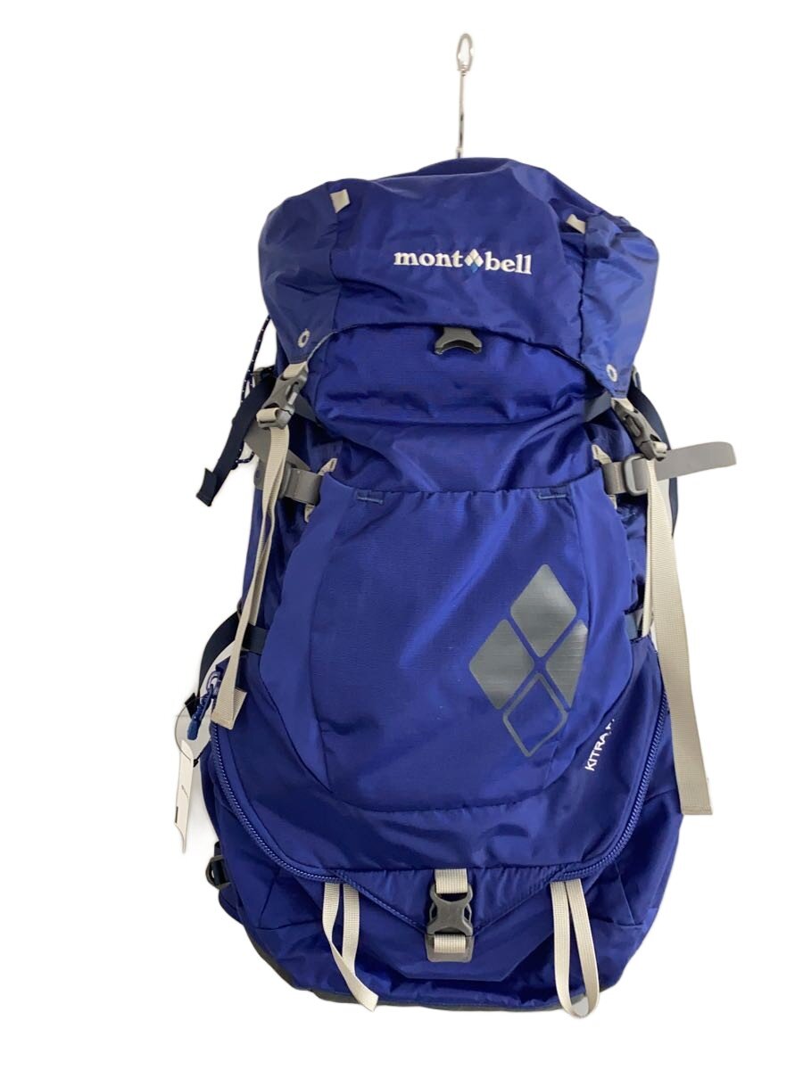 【中古】mont-bell◆背嚢/ナイロン/NVY/412359910//【御徒面子】