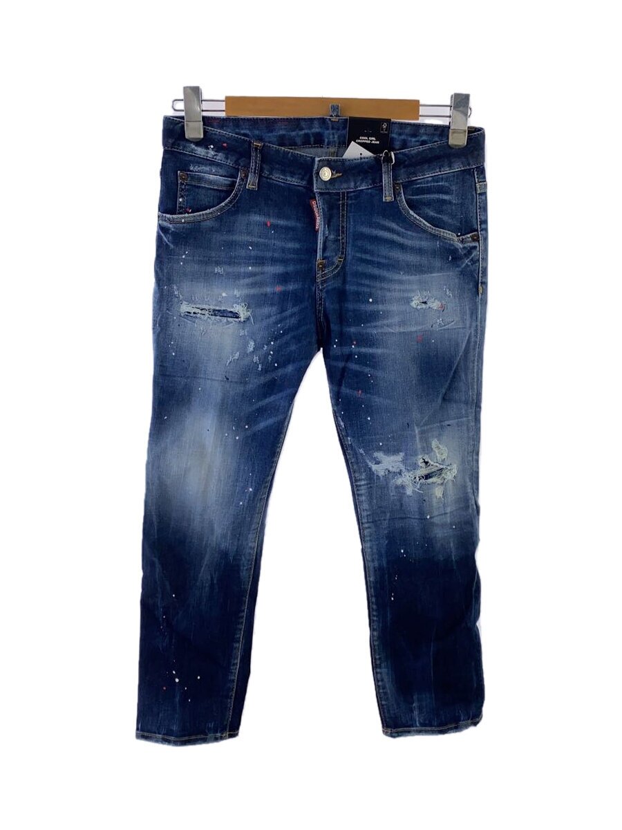 【中古】DSQUARED2◆Cool Girl Crop Jean/下つ方/38/ジーンズ/IDG/S75LB0715【メンズウェア】