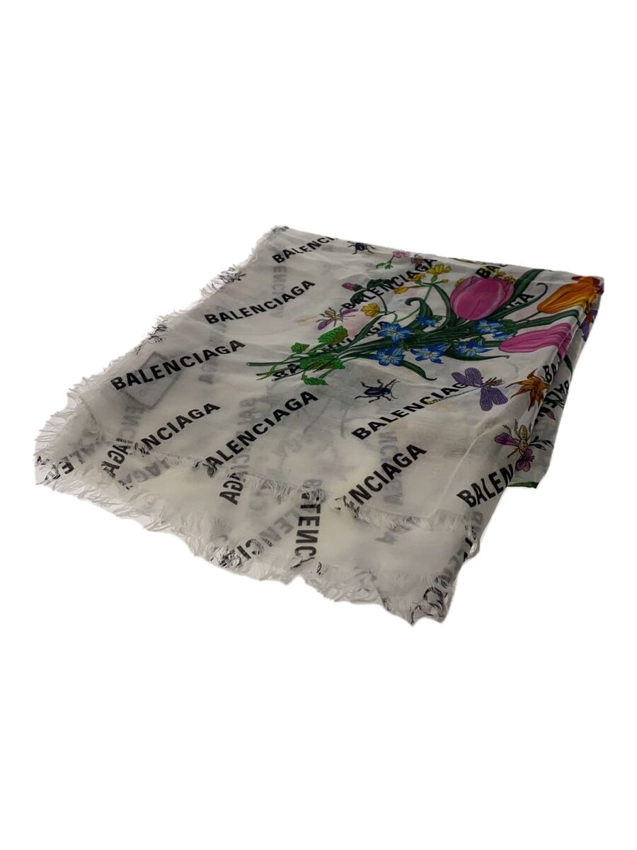 【中古】GUCCI◆えり巻き/人絹/白いこと/レディース/6767853/ザハッカープロジェクト【服飾雑貨他】