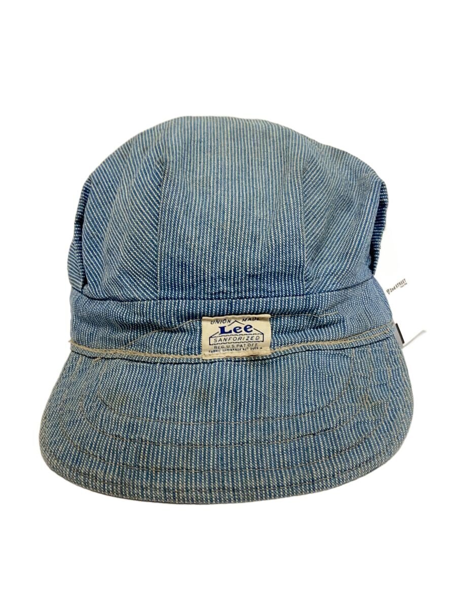 【中古】Lee◆40s/棲み家目じるし/曲がったe/旗がしら/FREE/帆布/IDG/縞模様/メンズ【服飾雑貨他】