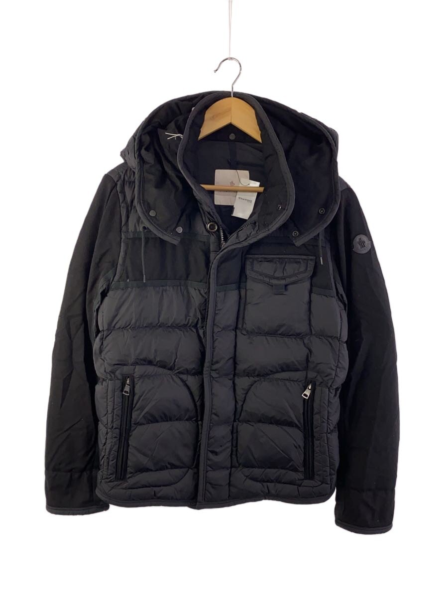 【中古】MONCLER◆RYAN GIUBBOTTO/異原料品うつり変わり落ちこむ上衣/2/ナイロン/BLK/E20914139285【メンズウェア】