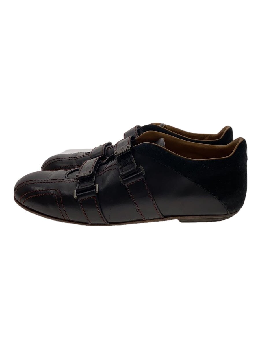 【中古】LOUIS VUITTON◆シューズ/UK8/BLK/なめし革【シューズ】