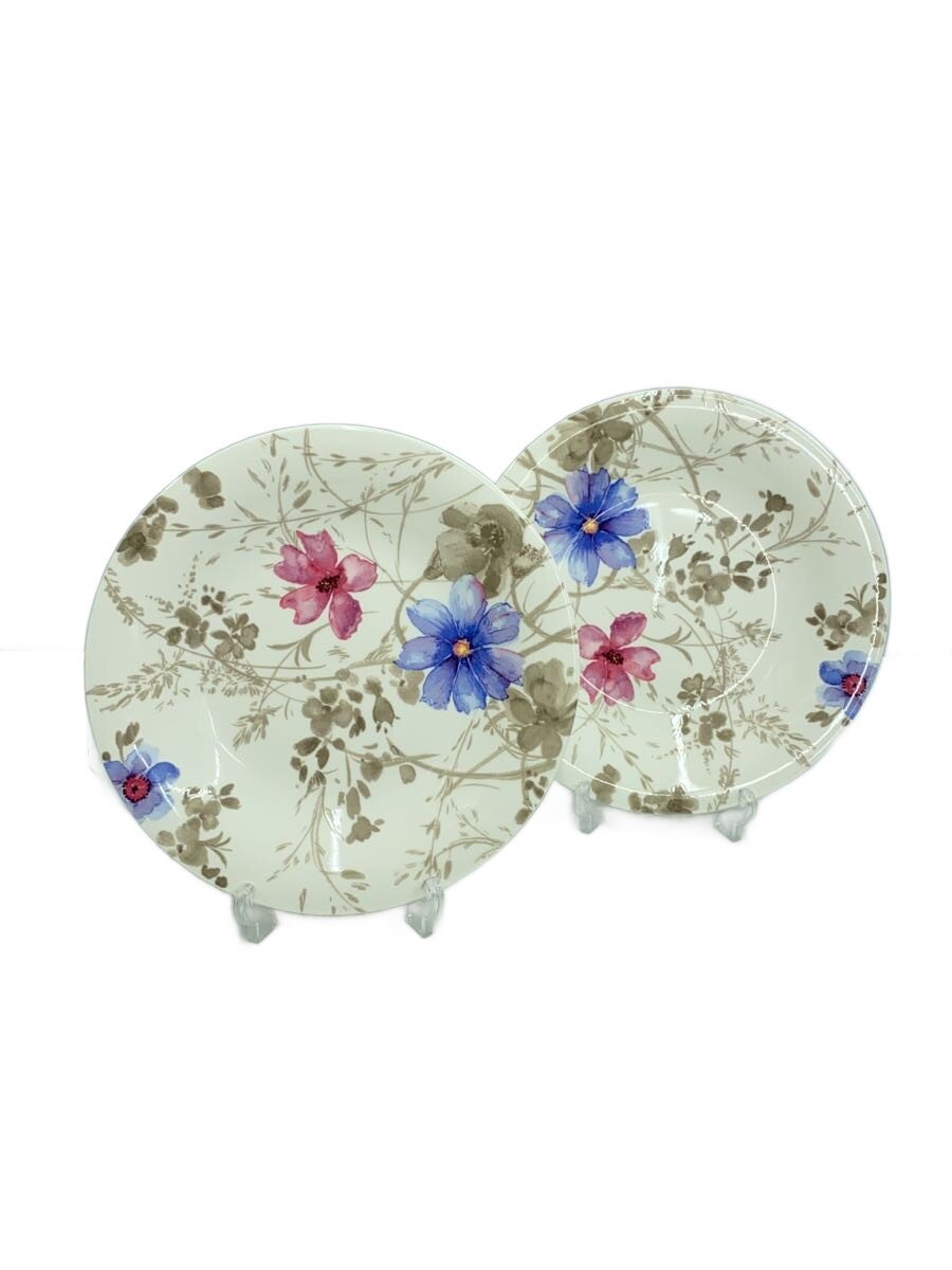 【中古】Villeroy & Boch◆プレート/2点セット/WHT/大皿【キッチン用品】