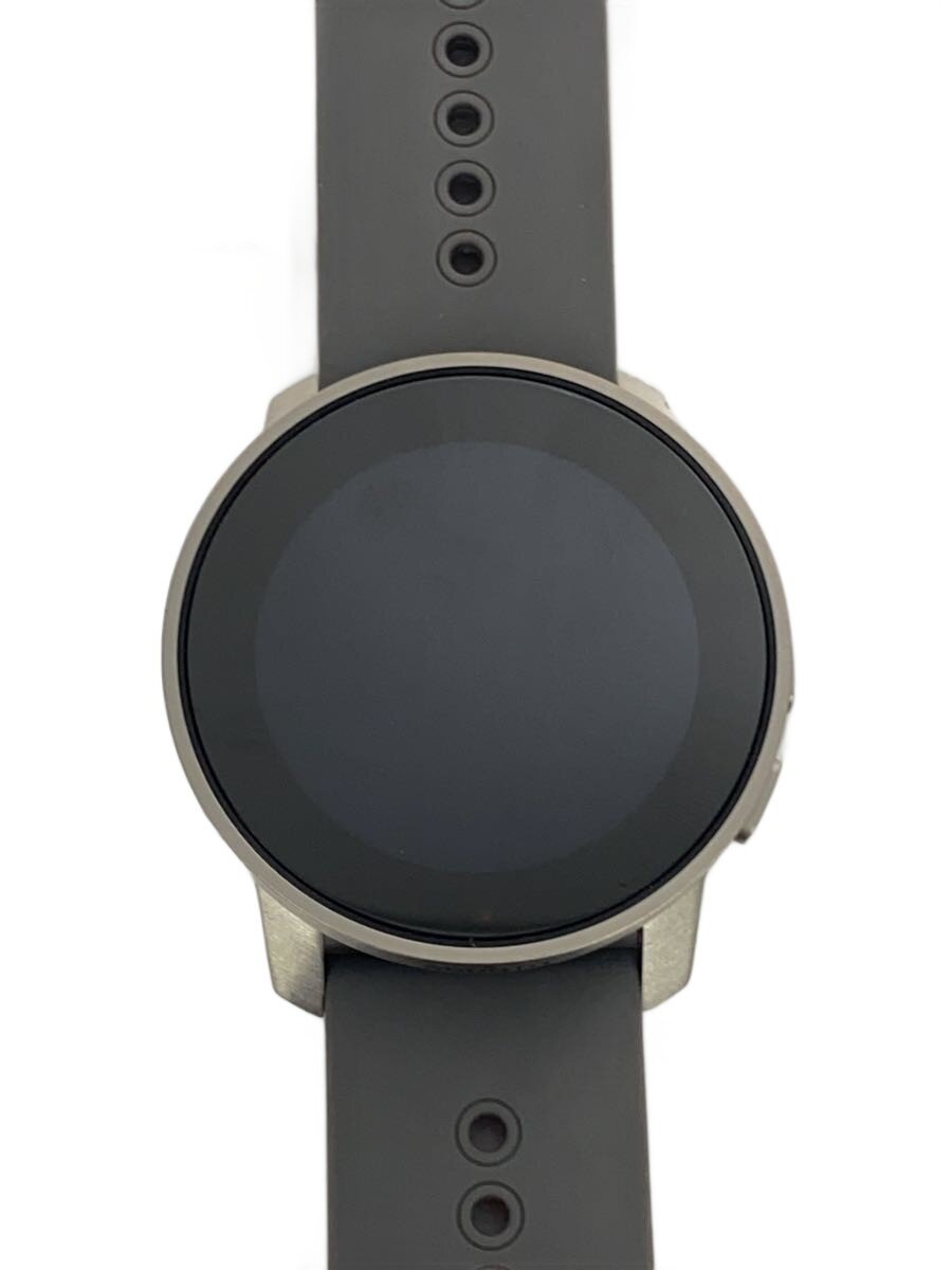 【中古】SUUNTO◆スマートウォッチ/デジタル/天然ゴム/BLK/GRY/OW211//【服飾雑貨他】