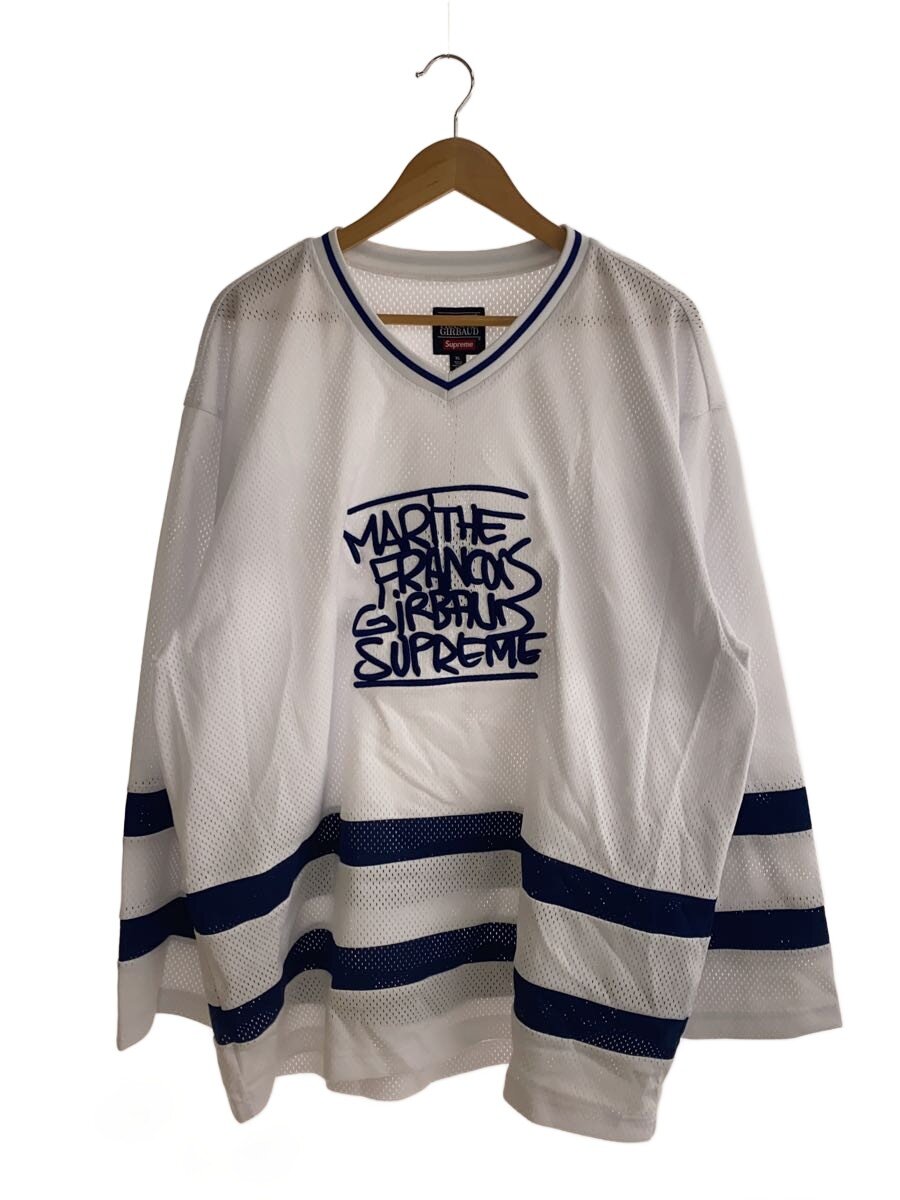 【中古】Supreme◆25SS/Girbaud Jersey/長袖Tシャツ/XL/ポリエステル/WHT【メンズウェア】｜2ｎｄ STREET 店