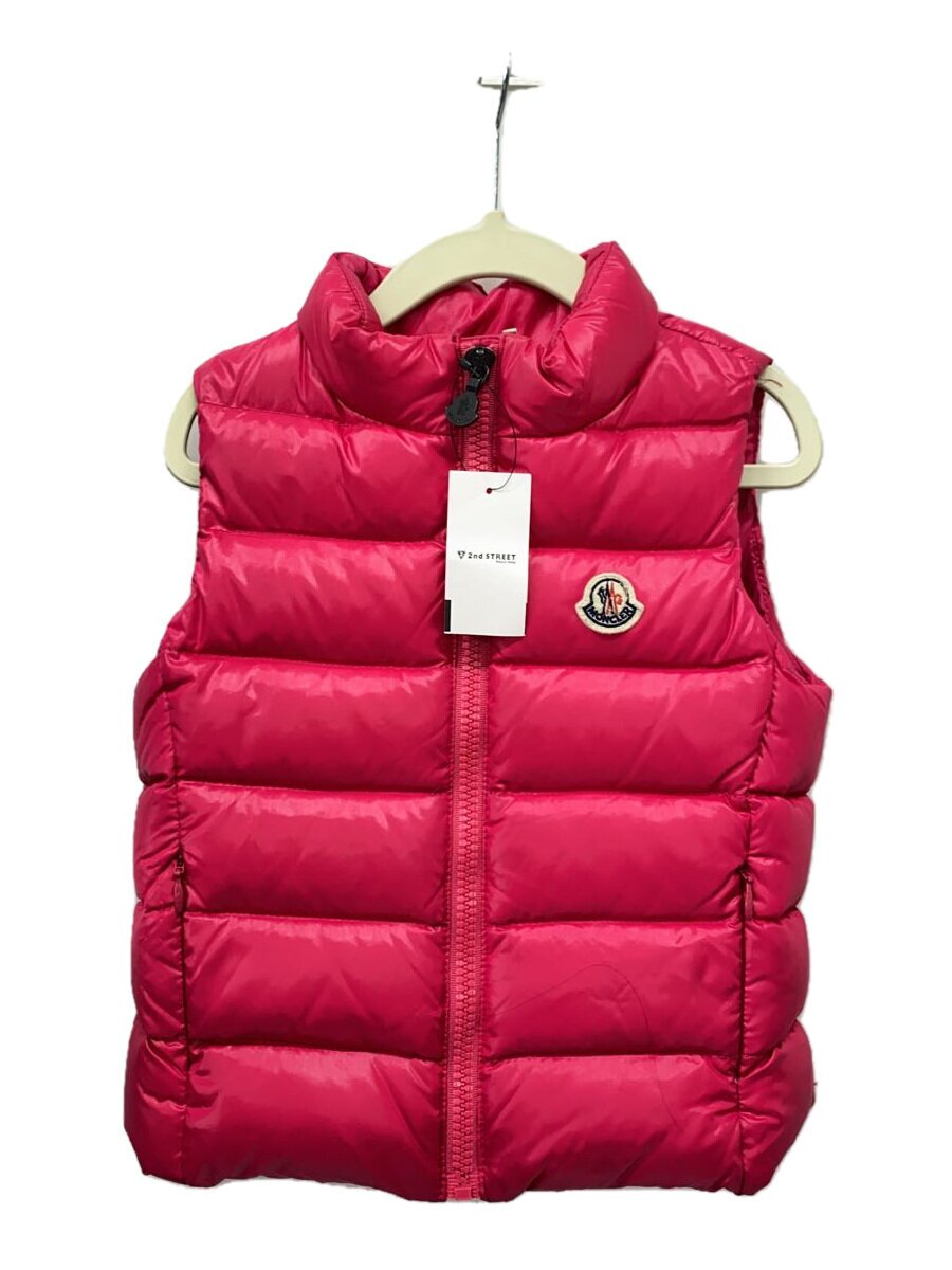 【中古】MONCLER◆より良い/100珊/ポリエステル/PNK/E29544833605【キッズ】