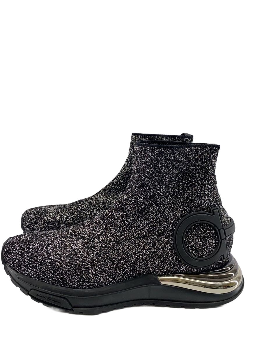【中古】Salvatore Ferragamo◆ブーツ/UK4.5/BLK/18310【シューズ】|2nd STREET 店