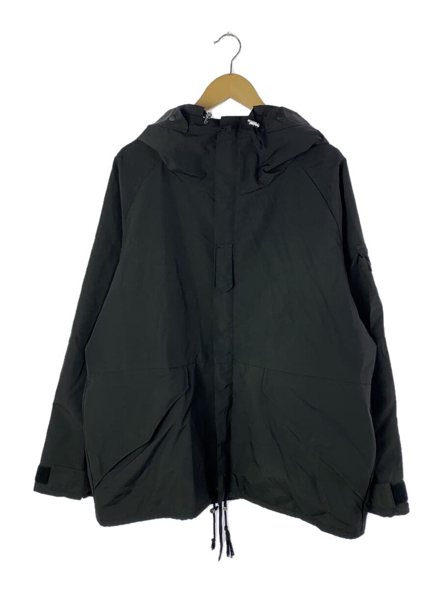 【中古】ALPHA INDUSTRIES◆マウンテンパーカ/L/ナイロン/BLK/無地/TA1666-9101【メンズウェア】