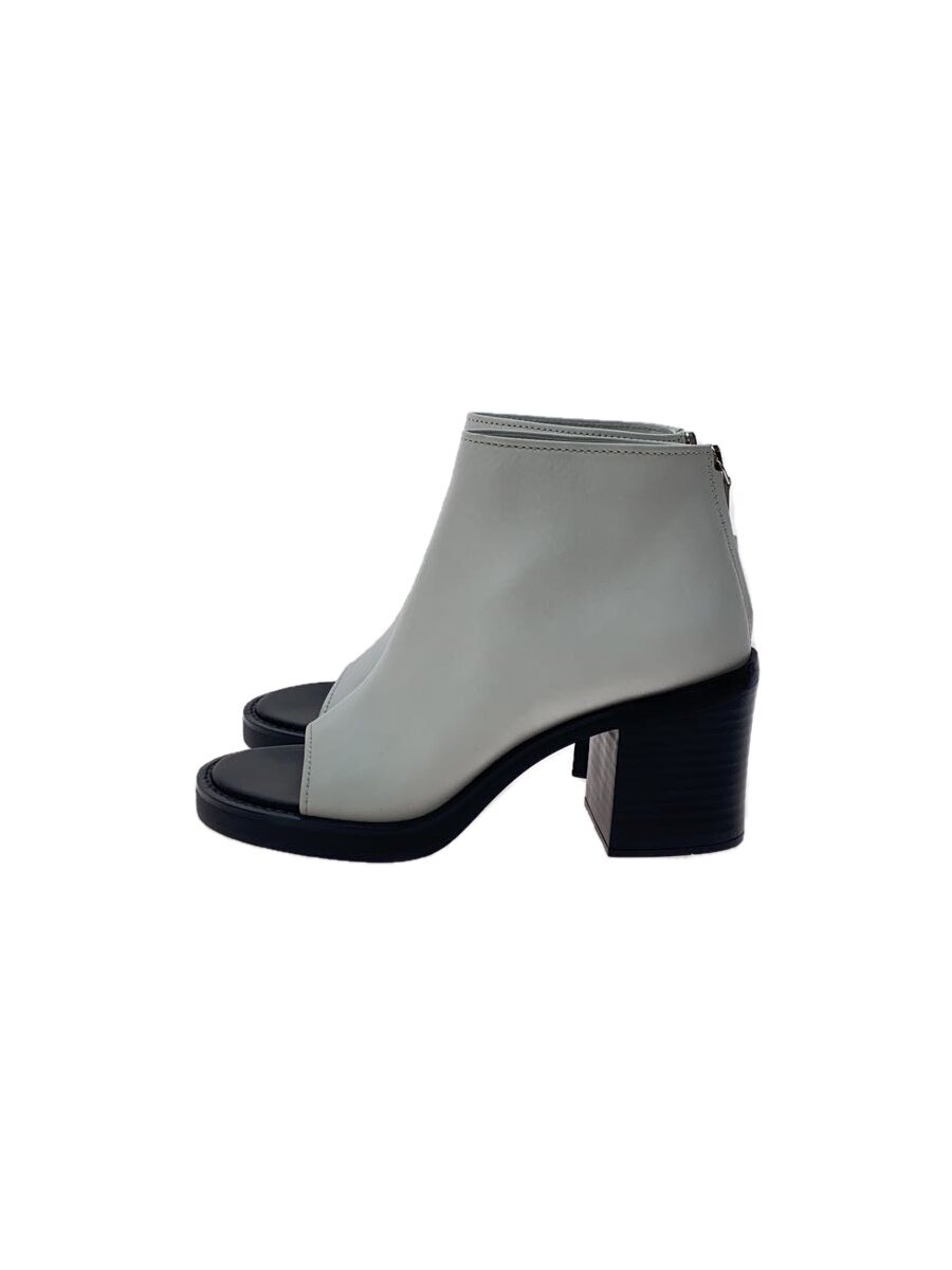 【中古】MIU MIU◆サンダル/36.5/WHT/牛皮/5TK058【シューズ】