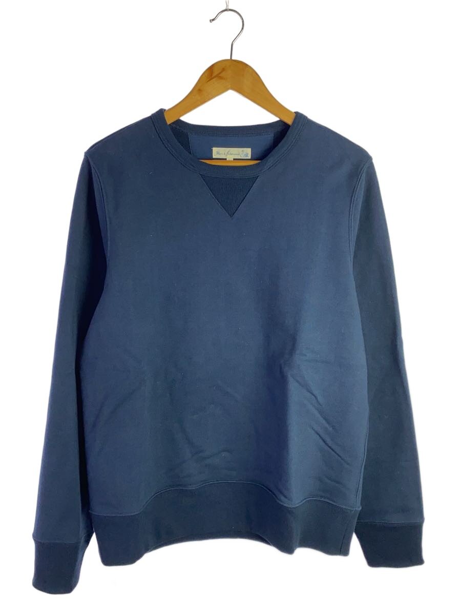 【中古】Merzb.Scbwanen◆LOOPWHEELED SWEATSHIRT/流汗/L/綿織物/NVY/3S48.66【メンズウェア】