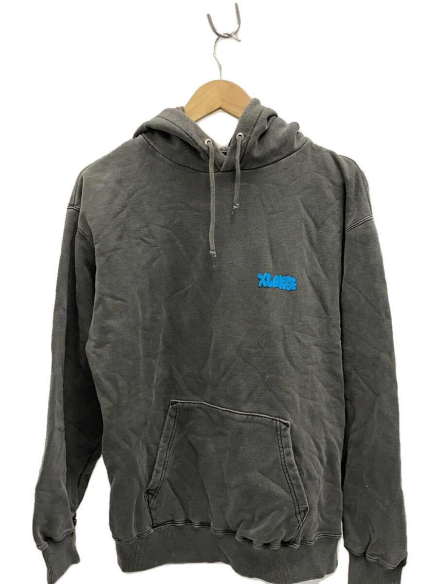 【中古】X-LARGE◆パーカー/M/綿織物/GRY/無地/101211012006//【メンズウェア】