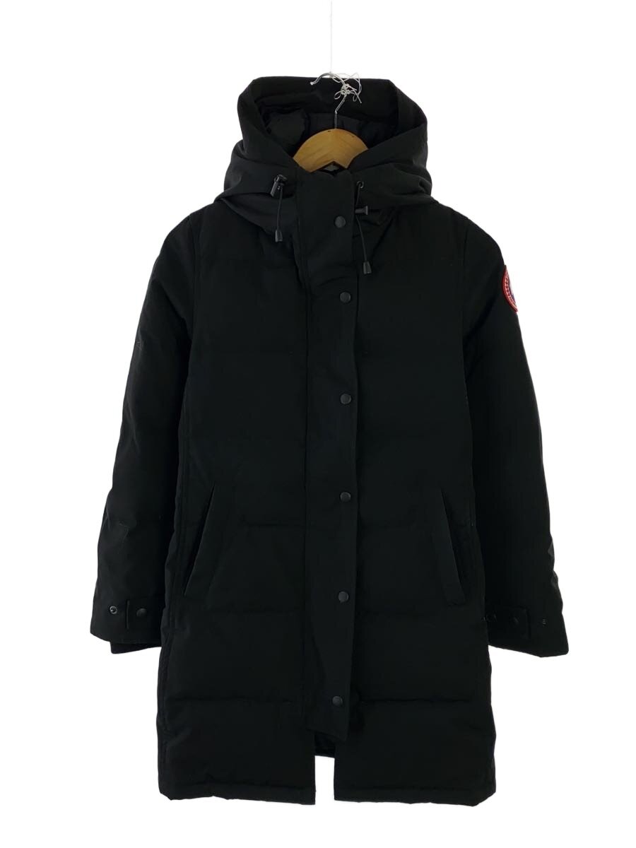【中古】CANADA GOOSE◆厚地の外套/S/ポリエステル/BLK/2302JL/Mackenzie Parka Heritage【レディース御召しもの】